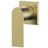 Silk Brass Concealed Mixer Trim Kit