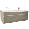 Simplicity 1600X480X450 Vanity & Basin- Cement