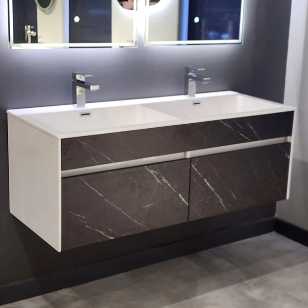 Simplicity Vanity & Basin - Black Marble