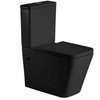 Sintra Black Close Couple Toilet with Soft-Close Seat Rimless