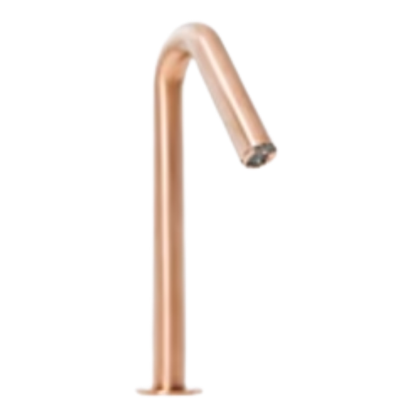 Sintra Faucet Powered By Ip67 Dual Power Input Box With A 9V Transformer Pvd Copper Finish
