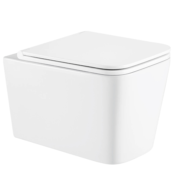Sintra Rimless Wall-Hung Pan With Soft-Close Seat