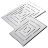 Slim Square Shower Rose Stainless Steel