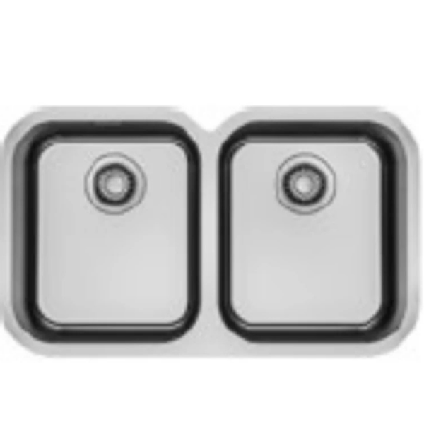 Smart SRX120-34-34 Incl. 2x90mm baskets, strainer waste fitting w/overflow 