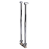 Stand Pipes Set Chrome With Handshower Bracket