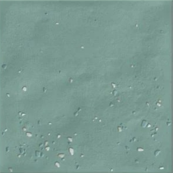 Stardust Pebbles Teal Matt Porcelain 