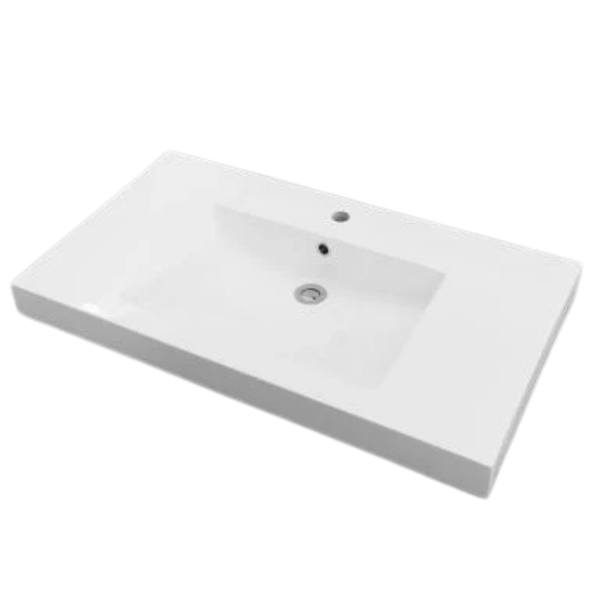 Swift Countertop Basin White 