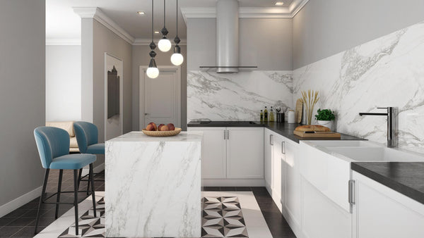 Deco Terrazzo Klee 223x223x11mm Porcelain Matt Tiles(1.00sqm/box)