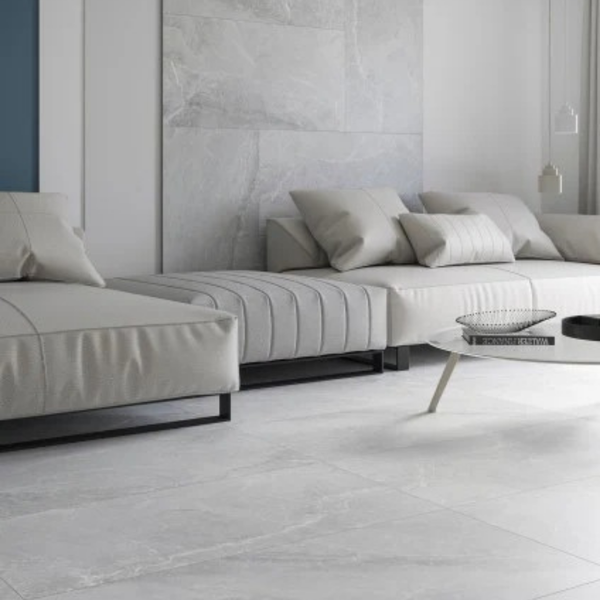 Tioga 12 Grey Matt Full Body Porcelain