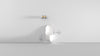 Ultima Brush & Holder Chrome