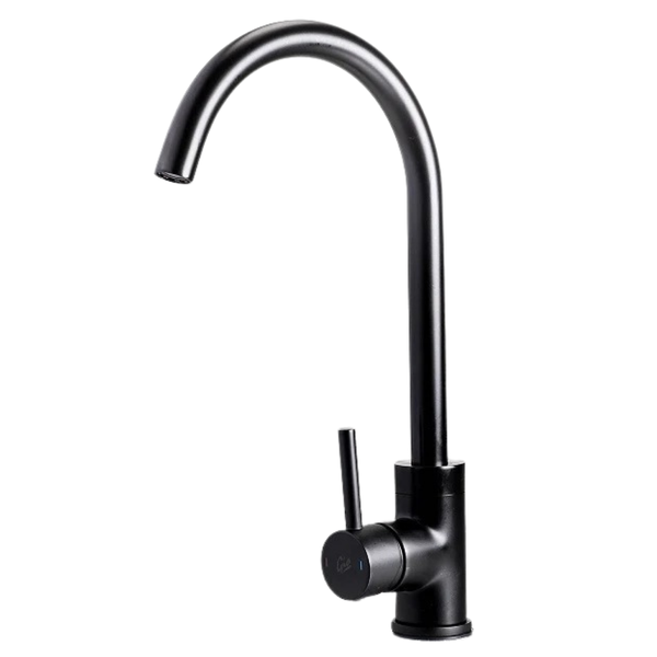Torino Black Kitchen Sink Mixer