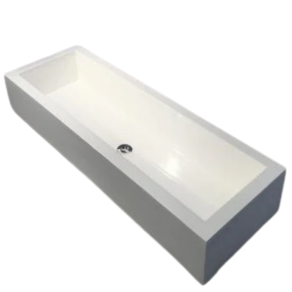 Trough Countertop Basin Concrete