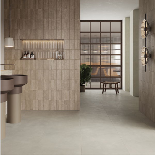 Fornace Formelle Bianco Minerale 60mmx240x8.5mm Matt Porcelain (0.691sqm/Box)