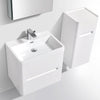Venice 600 Double White Vanity Set