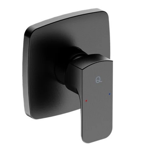 Valour Shower Mixer Concealed Black