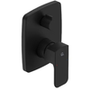 Valour Shower Mixer Concealed Divert BLK