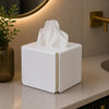 Square Tissue Boxes White