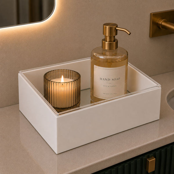 Small Decorative Boxes White