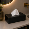 Rectangular Tissue Boxes Black