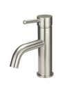 Meir basin mixer tap in Brushed Nickel finish