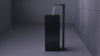 Myedition Single Lever Bath Mixer F/S W/O Plate Polished Black Chrome
