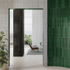 Life 3D Slide Black 48mmx450x9.5mm Glossy (0.690sqm/Box) Porcelain