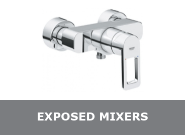 Exposed Shower Wall Taps & Mixers
