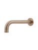 Basin Spout Long Wall-Type Basin Spout Brushed Champagne