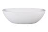 Toronto Countertop Basin Polished White  550x350x125mm