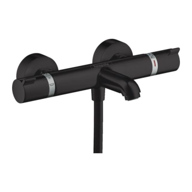 Ecostat Bath thermostat Comfort for exposed installation Matt Black