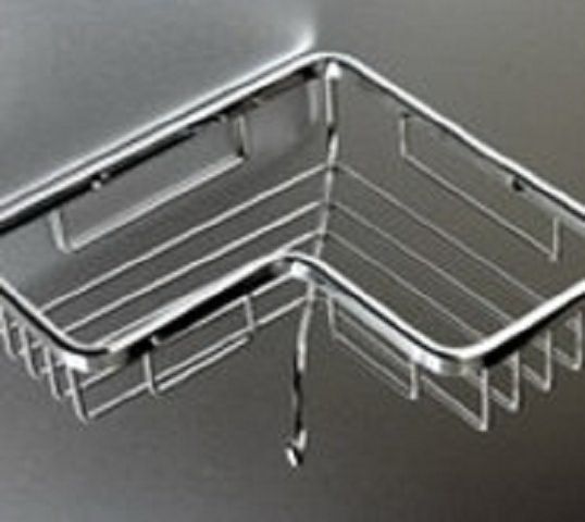 Corner Soap Basket with Hook