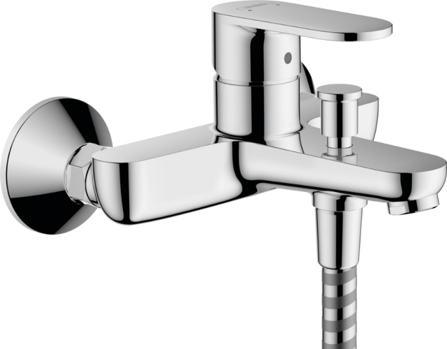 Hansgrohe Vernis Blend Single Lever Bath Mixer For Exposed Installation Chrome