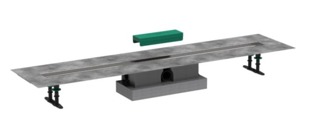 Ubox Universal Complete Set For Standard Installation For Shower Drain 700mm