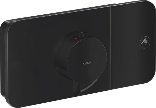 Thermostatic Module For Concealed Installation For 1 Function Matt Black