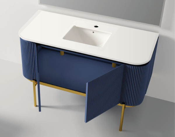 Crocky Star Night Blue 1300x580x850mm - Type W Basin