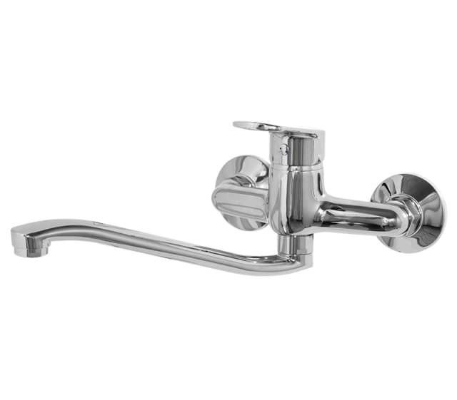 Spring Tide Sink Mixer Wall Type