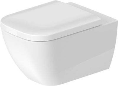 Happy D.2 Wall-Mounted Toilet White  540 mm With Hygieneglaze