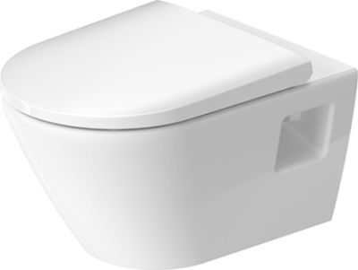 D-Neo Wall-Mounted Toilet White  Rimless 