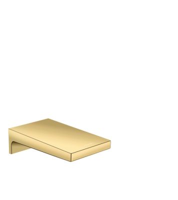 Metropol Bath Spout Wide Polished Gold Optic