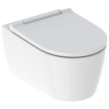 Geberit One Wall-hunc WC With Seat Polished White