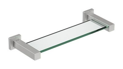 8525 Glass Shelf 330 - Brushed