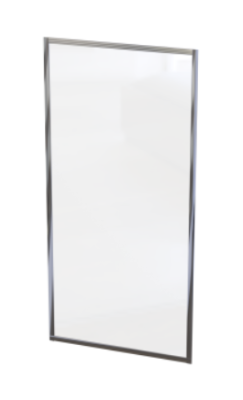 RPL10SC 1000x1860mm Return Panel Silver/Clear