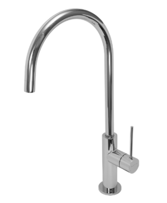 Lace Chrome Single Hole Sink Mixer