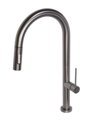 Lace Gunmetal Spray Sink Mixer