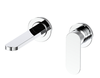 Satin Chrome  Basin/Bath Mixer Trim Kit