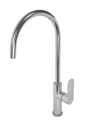 Satin Chrome Sink Mixer