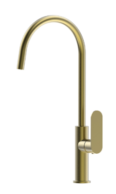 Satin Brass Sink Mixer