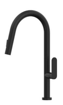 Satin Black Spray Sink Mixer