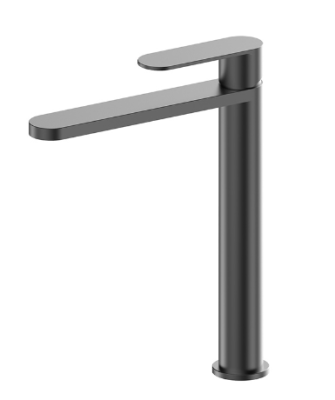 Satin Gunmetal High Basin Mixer