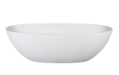 Toronto/Claire Bath NOF Pearl White 1660x700x530mm